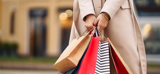 woman shopping